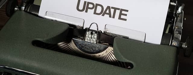 記事更新が少ない